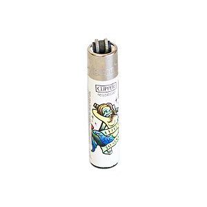 Isqueiro Clipper Grande Ink Life - I Refuse To Sink