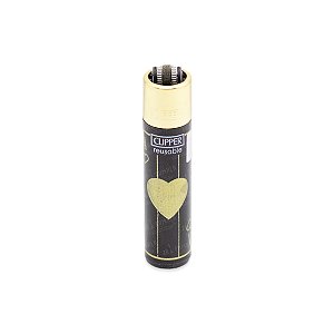 Isqueiro Clipper Grande Naipes - Copas