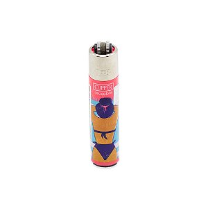 Isqueiro Clipper Grande Verão Vintage - Rosa