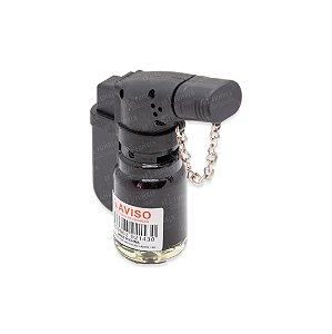 Isqueiro Maçarico Firestar (2 Chamas) - Preto Sólido