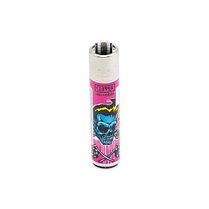 Isqueiro Clipper Grande Living Skulls 2A IV