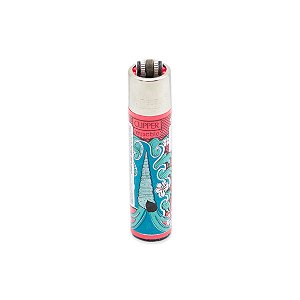 Isqueiro Clipper Grande Holidays 3A - Rosa