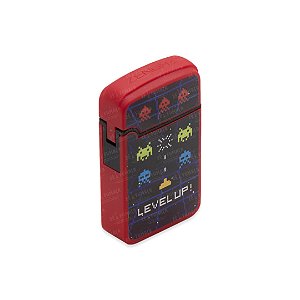 Isqueiro Maçarico Zengaz Space Invaders - Vermelho
