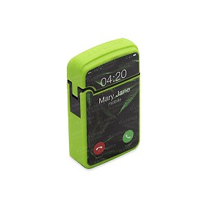 Isqueiro Maçarico Zengaz Mary Jane - Verde