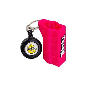 Porta Isqueiro com Chaveiro e Cordão Trippiez - Rosa