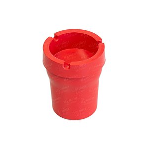 Cinzeiro Rok - Vermelho