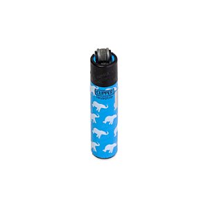 Isqueiro Micro Clipper Elefante (Wild Patern) - Azul