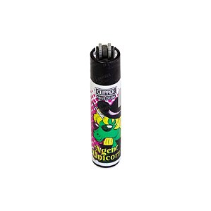 Isqueiro Clipper Grande Animal Life 1 - Agent Unicorn
