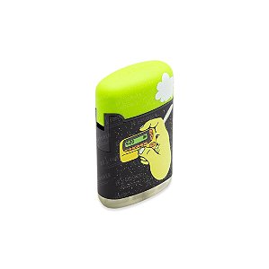 Isqueiro Maçarico Zengaz Bip 420 - Mix Preto Verde