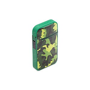 Isqueiro Maçarico Zengaz Camuflado - Verde