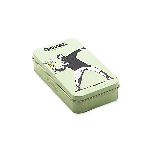 Lata Média G-Rollz Banksy's Graffiti - Flower Thrower