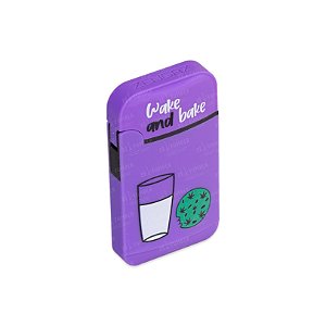 Isqueiro Maçarico Zengaz Natal Biscoito - Roxo