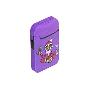 Isqueiro Maçarico Zengaz Natal Noel Hippie - Roxo