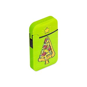Isqueiro Maçarico Zengaz Natal Pizza - Verde