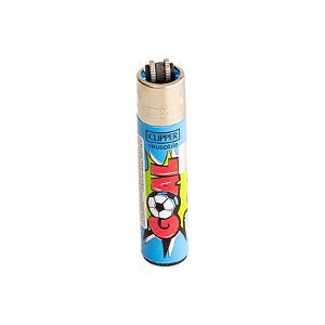 Isqueiro Clipper Grande Victory's Goal - Azul