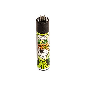Isqueiro Clipper Grande Smiling Animals - Tigre