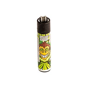 Isqueiro Clipper Grande Smiling Animals - Macaco