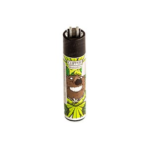 Isqueiro Clipper Grande Smiling Animals - Urso