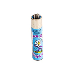 Isqueiro Clipper Grande Sun is Shinning 2 - Ride the Wave (Azul)