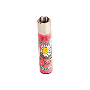Isqueiro Clipper Grande Sun is Shinning 2 - Abundance is a Mindset (Rosa)