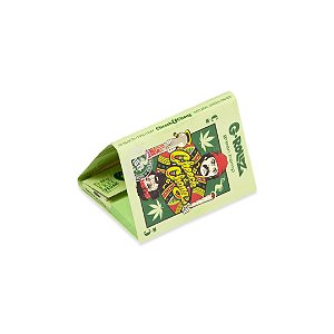 Seda G-Rollz Green Hemp 1 1/4 com Piteiras e Bandeja - Cheech & Chong 2
