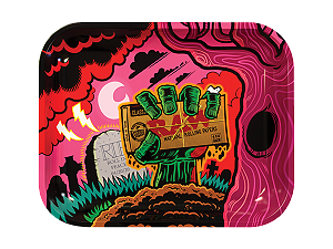 Bandeja de Metal Grande Zombie - RAW