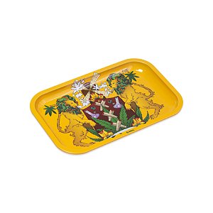 Bandeja de Metal Média G-Rollz - Cannabis Lion