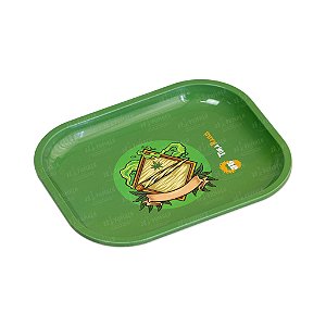 Bandeja de Metal Pequena Tóka Hauú - Cannabis 1