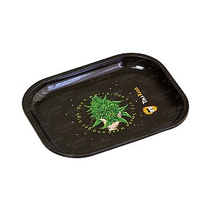 Bandeja de Metal Pequena Tóka Hauú - Cannabis 3