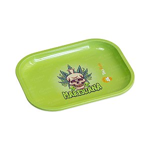 Bandeja de Metal Pequena Tóka Hauú - Cannabis 6