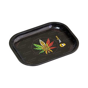 Bandeja de Metal Pequena Tóka Hauú - Cannabis 7