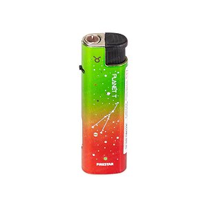 Isqueiro Maçarico Firestar Signos (Touro) - Mix Verde Vermelho