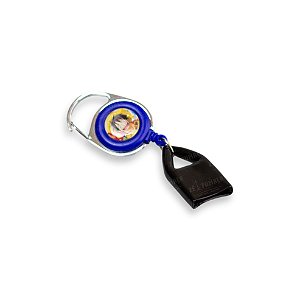 Porta Isqueiro com Chaveiro e Cordão Grande - Mix Preto Azul II