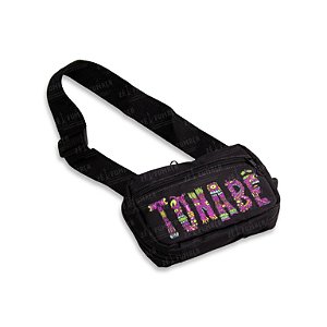 Shoulder Bag Grande Preta To Na Bê (Transversal) - Monstro