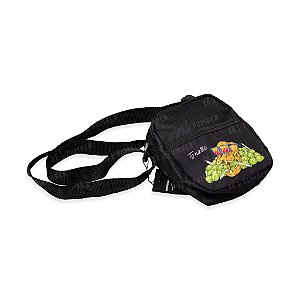 Shoulder Bag Pequena Preta To Na Bê - Caveira