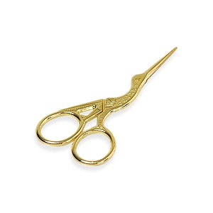 Tesoura Garça - Dourado