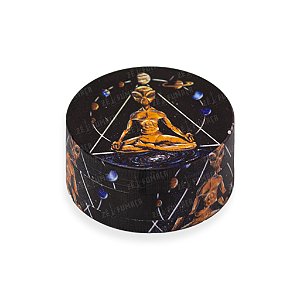 Dichavador de Metal Alien  - Preto
