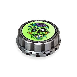 Dichavador de Metal Caveira Mexicana  - Prata I