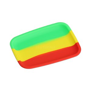 Bandeja de Silicone - Mix Vermelho Amarelo Verde
