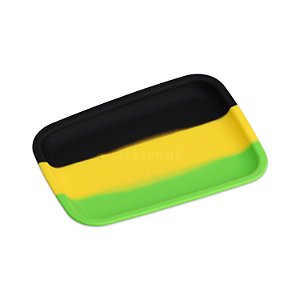 Bandeja de Silicone - Mix Verde Amarelo Preto