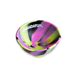 Cuia de Silicone Squadafum - Mix Rosa Verde Preto
