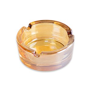 Cinzeiro de Vidro Shine D&K - Dourado