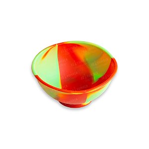 Cuia de Silicone -  Mix Verde Vermelho