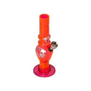 Bong de Acrílico - Bob Marley (Rosa)