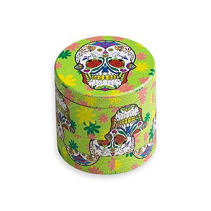 Dichavador de Metal Caveira Mexicana - Verde