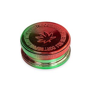 Dichavador de Plástico D&K Metalizado - Mix Vermelho Verde