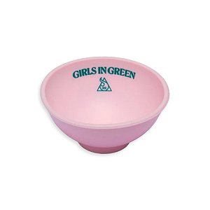 Cuia de Silicone Girls In Green Squadafum - Rosa Claro