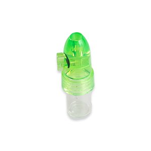 Dosador de Rapé em Vidro - Verde