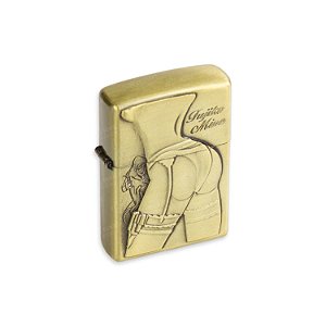 Isqueiro de Fluido Woman II  - Dourado Envelhecido