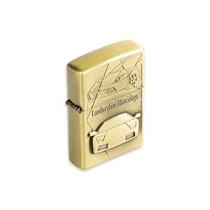 Isqueiro de Fluido Car V - Dourado Envelhecido